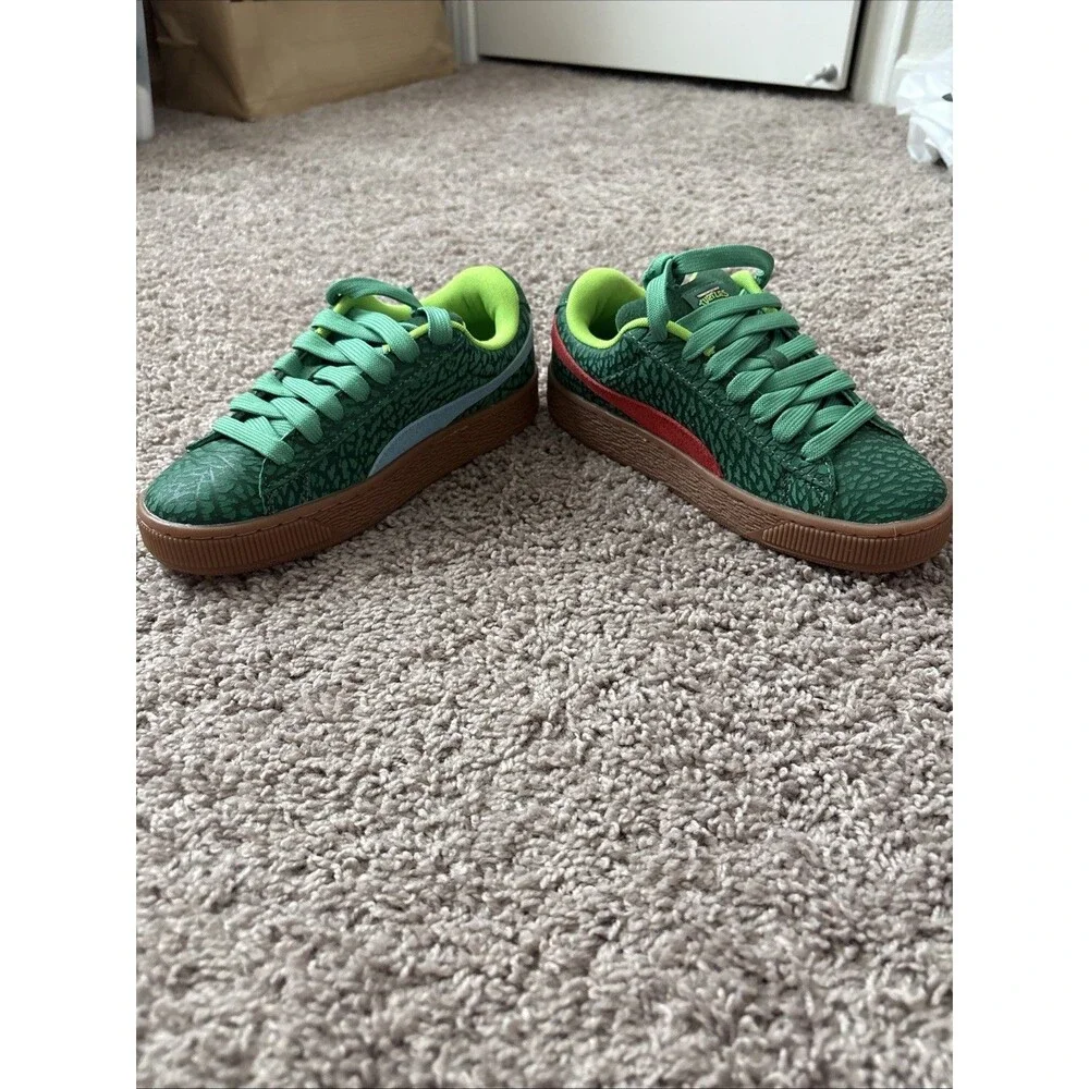 PUMA Teenage Mutant Ninja Turtles TMNT x Suede Men's Size 4.5 New No Box
